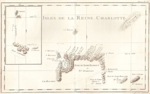 Isles De La Reine Charlotte.