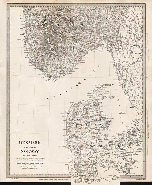 Denmark and Part of Norway Denmark Norge  -  SDUK