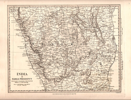 India II Madras Presidency  SDUK