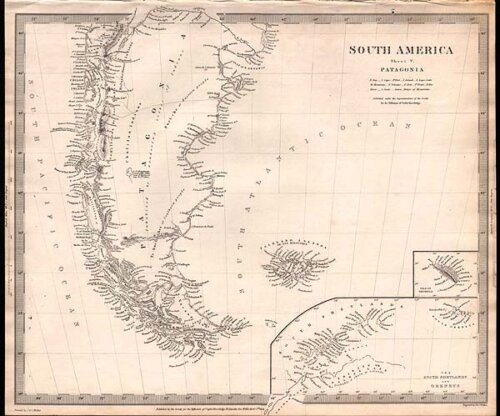 South America  Sheet V  Patagonia  SDUK