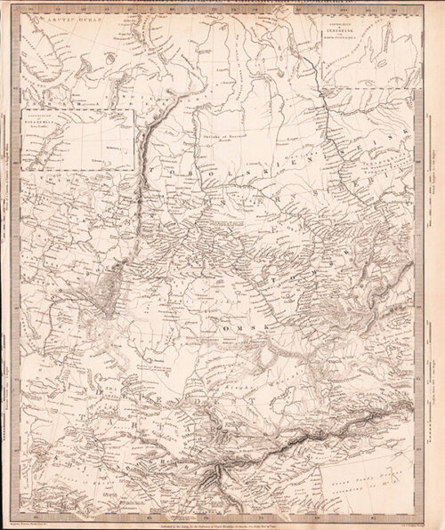 Western Siberia Independent Tartary Kiva & Bokhara  SDUK
