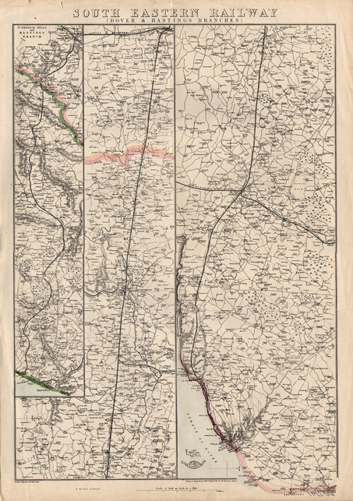 South Eastern Railway   Dover & Hastings Branches