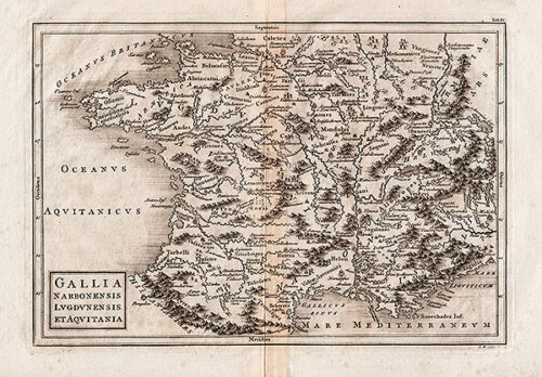 Gallia Narbonensis Lugdunensis Et Aquitania