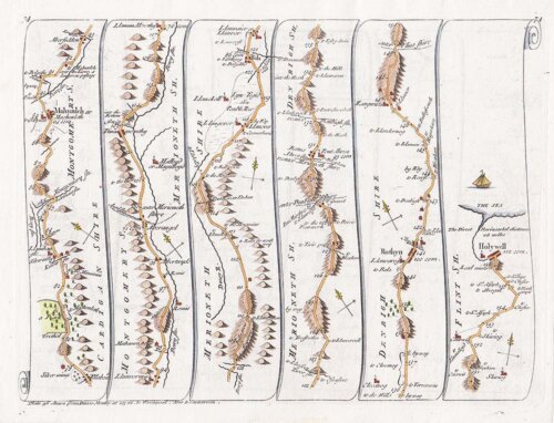 John Senex - Talabont to Holywell