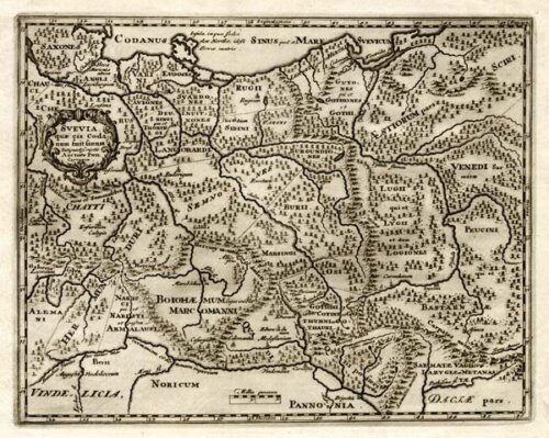 Suevia Quae Cis Codanum Fuit Finium  -  Phillip Cluverius