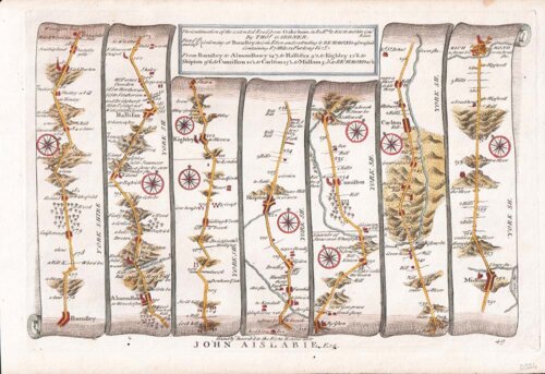 Thomas Gardner - The Continuation of the Extended Road from Okeham to Richmond