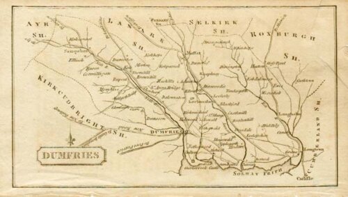 Dumfries  -  Travellers Guide through Scotland and its Isles
