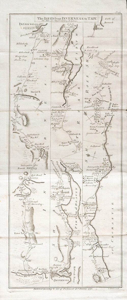 The Road from Inverness to Tain  