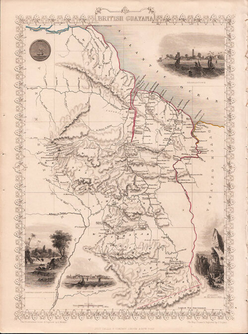 British Guayana  -  John Tallis