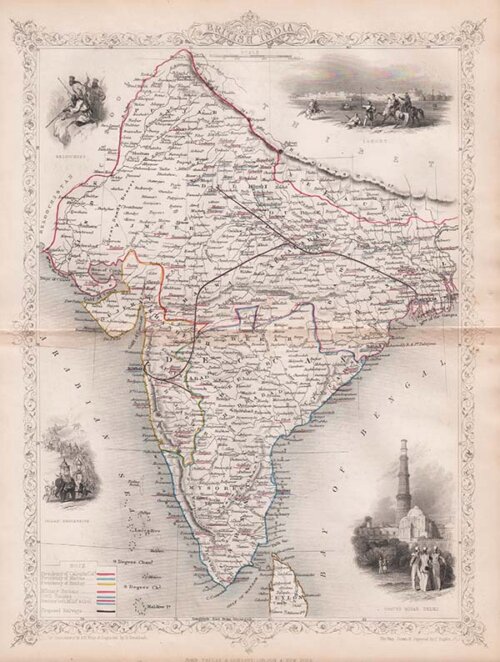 John Tallis - British India