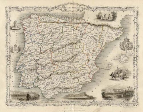 John Tallis  -  Spain and Portugal