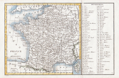 France par Dpartemens