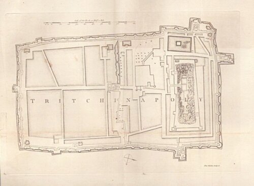 Plan of Tritchinapoly.