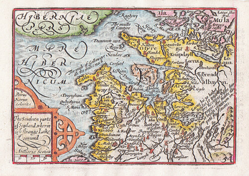 Pieter Van den Keere - Southern parte of Scotland