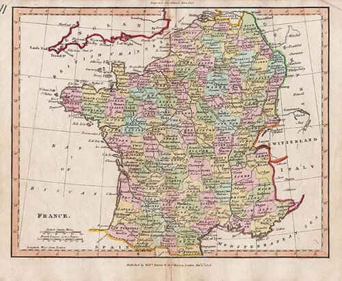 France  -  Adams's Atlas