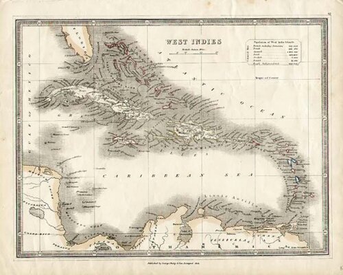 West Indies  -  George Philip & Son