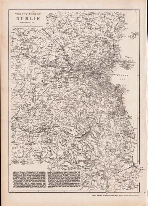The Environs of Dublin By Edward Weller FRGS 