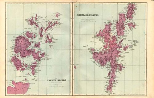 The Orkney and Shetland Islands