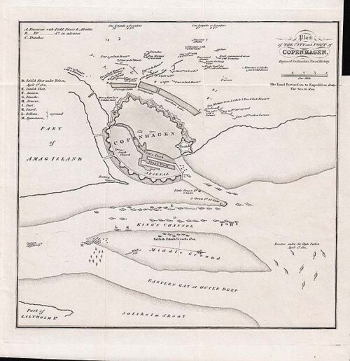 Plan of the City and Port of Copenhagen