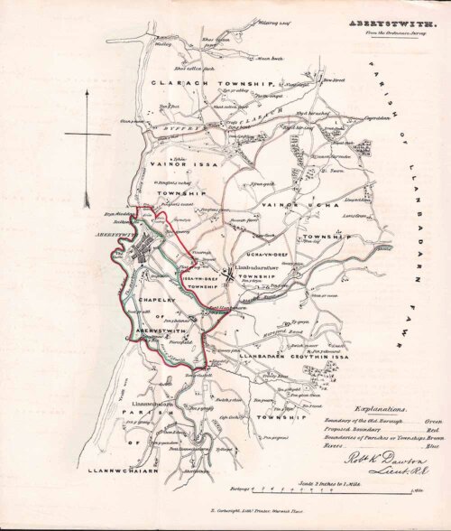 Aberystwyth Town Plan - RK Dawson  