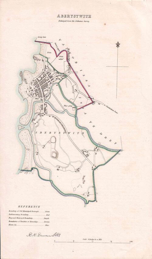 Aberystwyth Town Plan - RK Dawson 