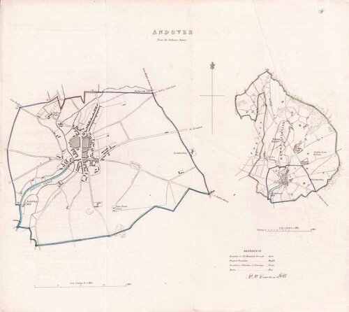 Andover Town Plan - RK Dawson  