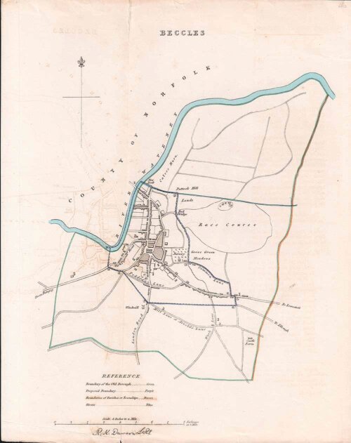 Beccles Town Plan - RK Dawson 