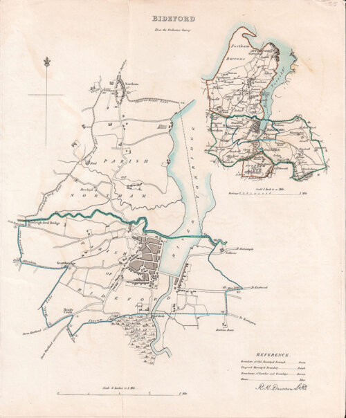 Bideford Town Plan - RK Dawson 