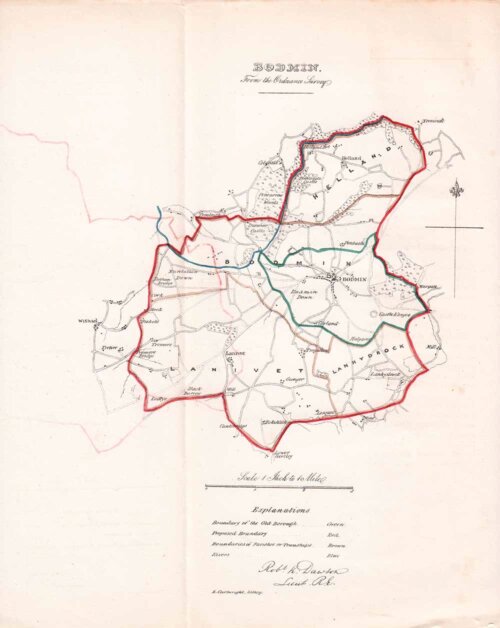 Bodmin Town Plan - RK Dawson 