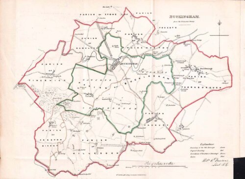 Buckingham Town Plan - RK Dawson 