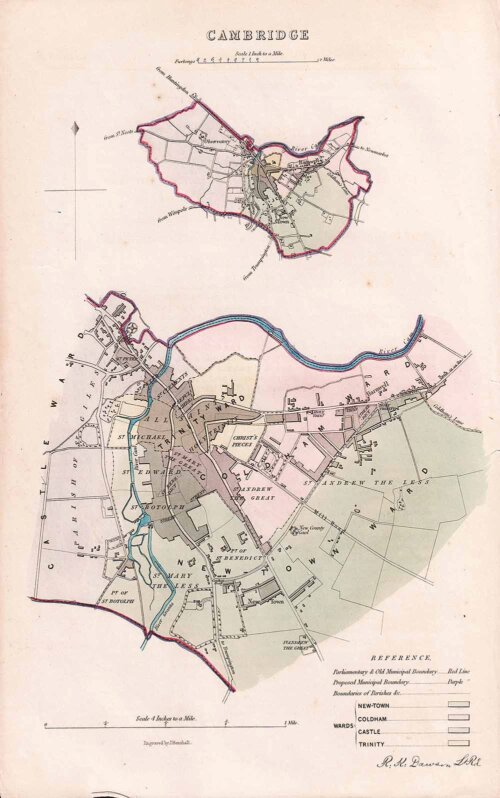 Cambridge Town Plan - RK Dawson 