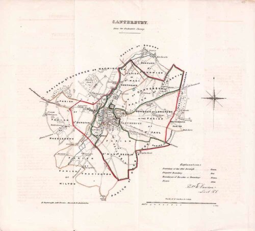 Canterbury Town Plan - RK Dawson 