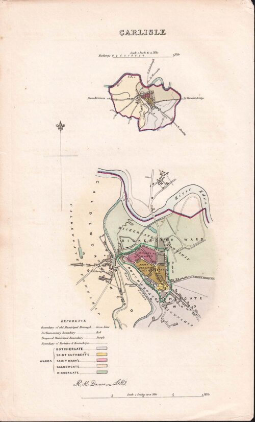 Carlisle Town Plan - RK Dawson 