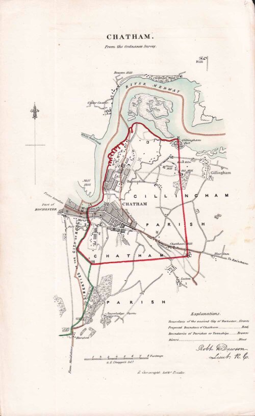 Chatham Town Plan - RK Dawson 
