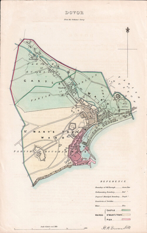 Dovor Town Plan  -  RK Dawson