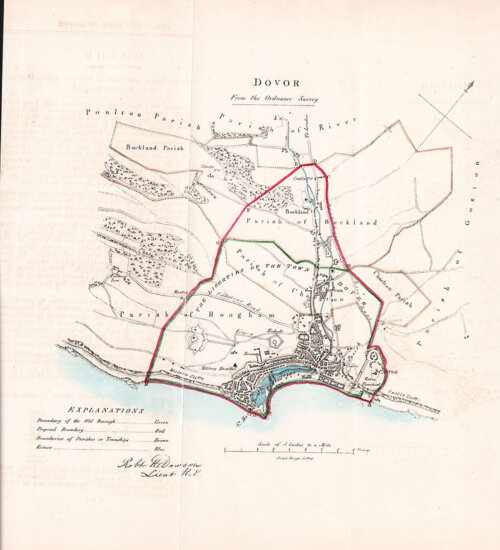 Dovor Town Plan  -  RK Dawson