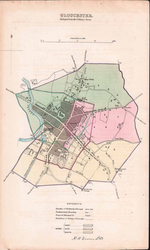 Gloucester Town Plan - RK Dawson  