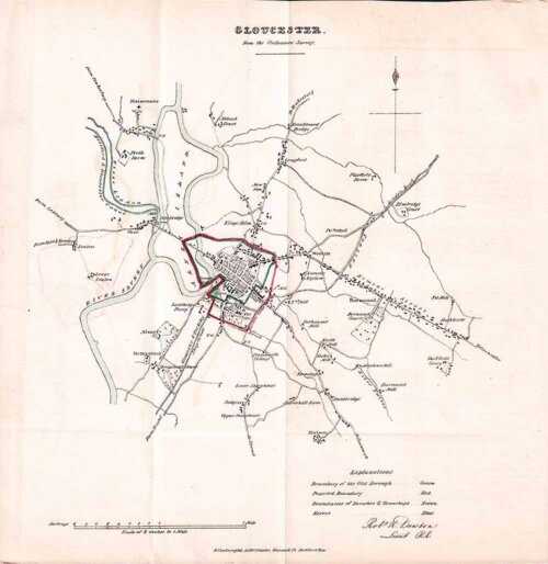Gloucester Town Plan - RK Dawson 