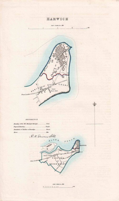 Harwich Town Plan - RK Dawson 