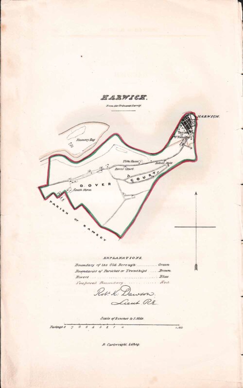 Harwich Town Plan - RK Dawson 