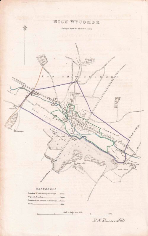 High WycombeTown Plan - RK Dawson 