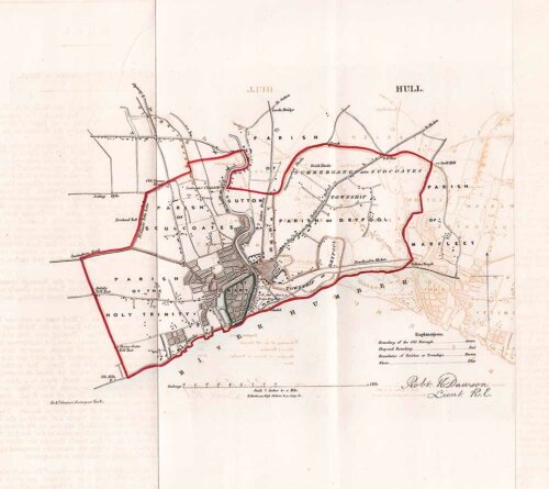 Hull Town Plan - RK Dawson 
