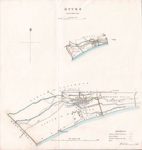 Hythe Town Plan - RK Dawson 