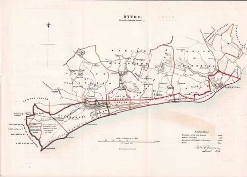 Hythe Town Plan - RK Dawson  
