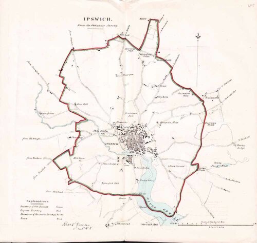 Ipswich Town Plan - RK Dawson 
