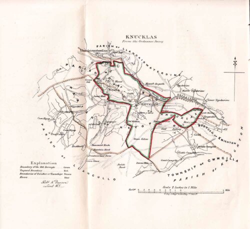Knucklas Town Plan - RK Dawson 