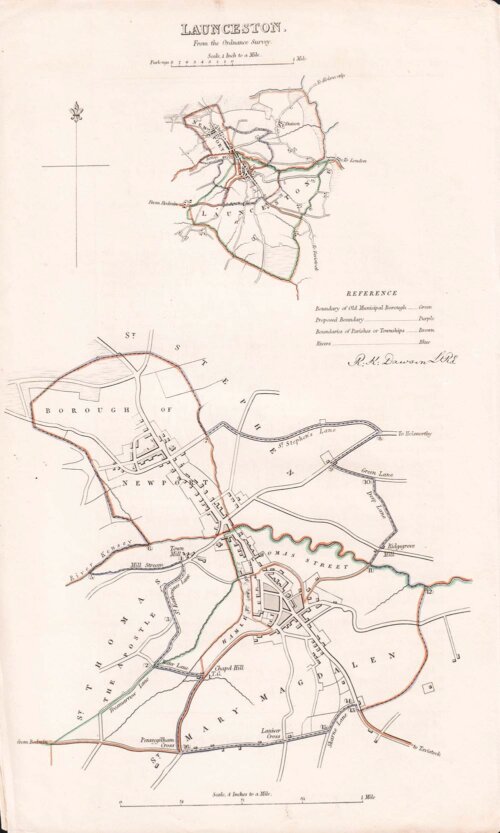 Launceston Town Plan - RK Dawson 