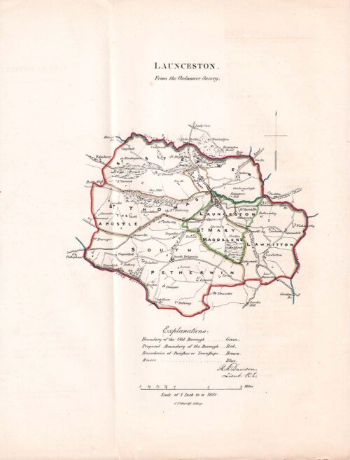 Launceston Town Plan - RK Dawson 