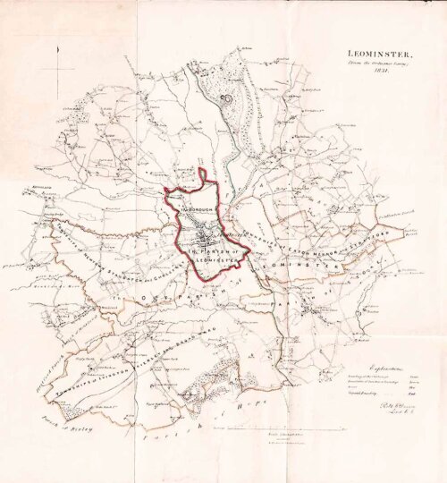 Leominster Town Plan - RK Dawson 
