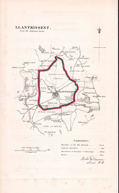 Llantrissent Town Plan - RK Dawson 